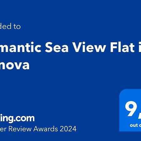 Romantic Sea View Flat In Genova Экстерьер фото